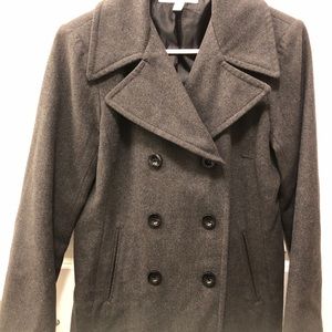 Grey Pea Coat